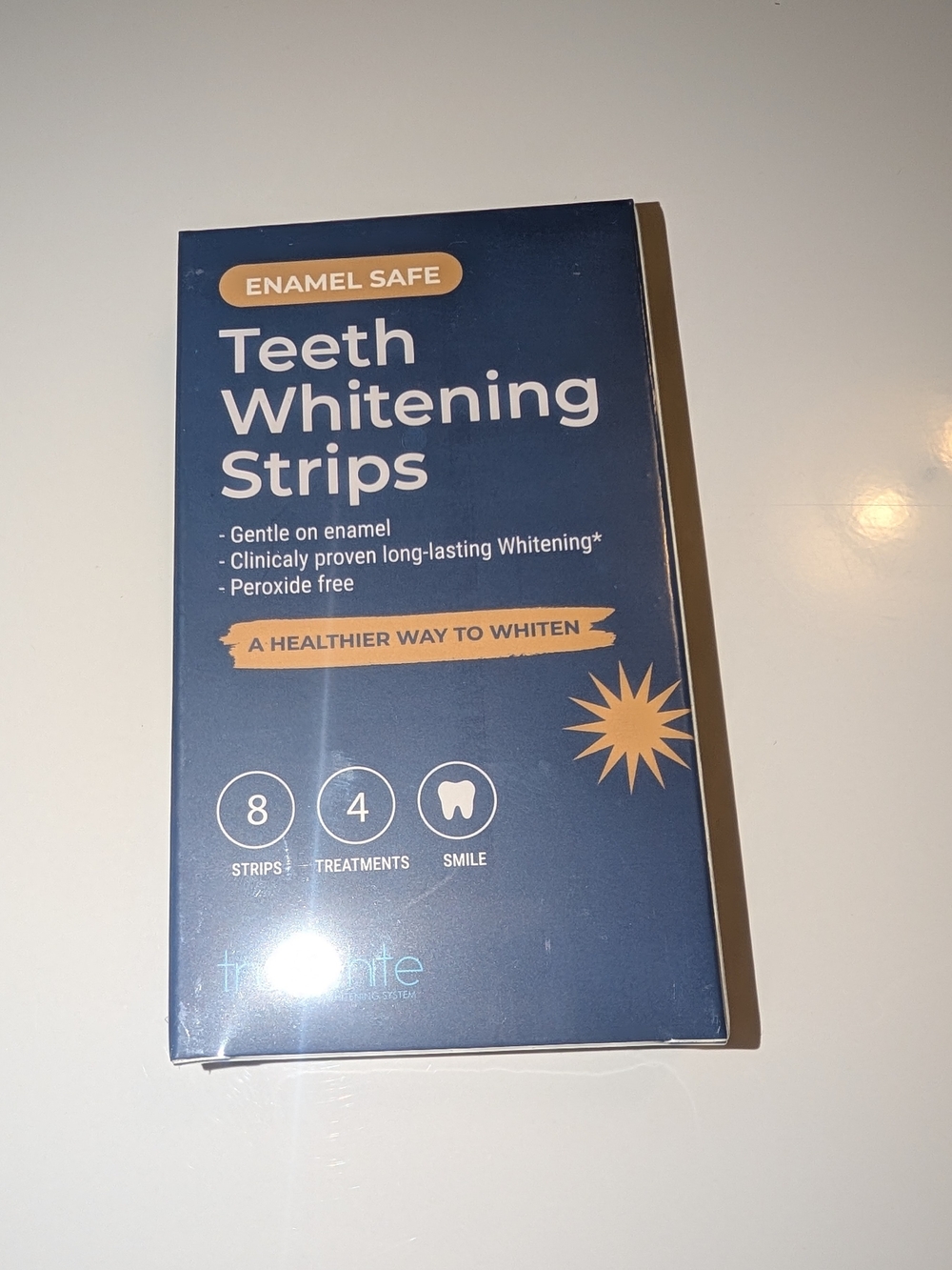 True White Teeth Whitening Strips - Blue - Unbranded